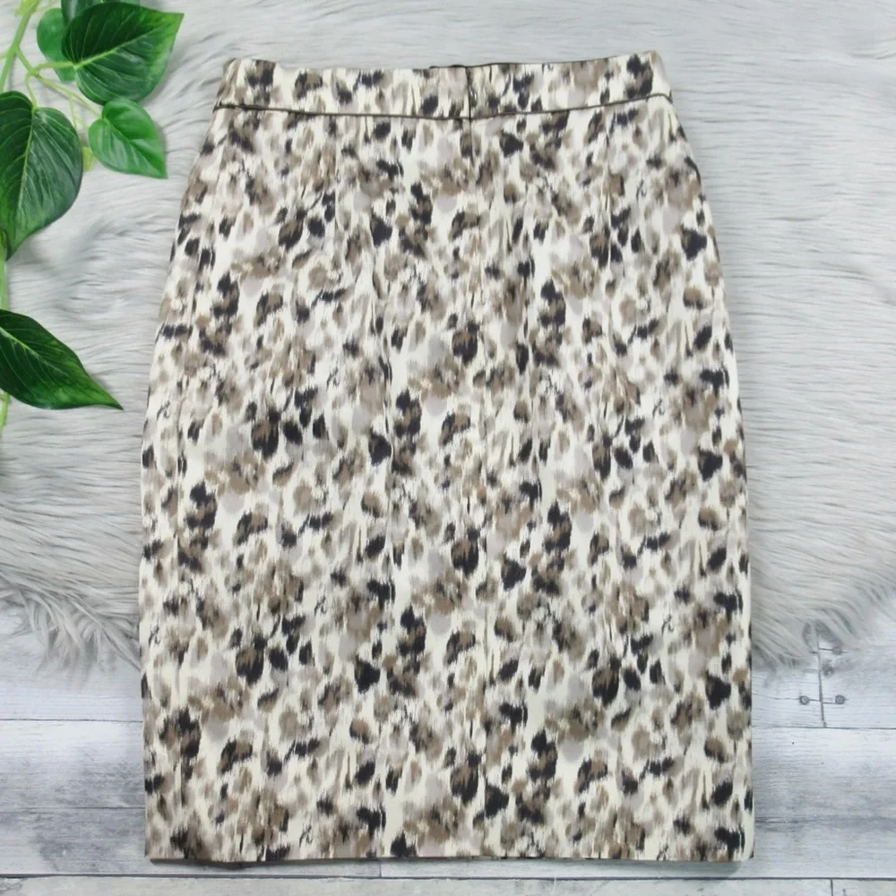MARC JACOBS Silk Printed Straight Pencil Skirt Women’s Size 4